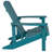 Commercial All-Weather Poly Resin Wood Adirondack Chair-26311001