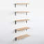5 Piece Wood Bracket Shelf