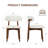 Maylon Upholstered Solid Wood Frame Side Chairs-1792095334