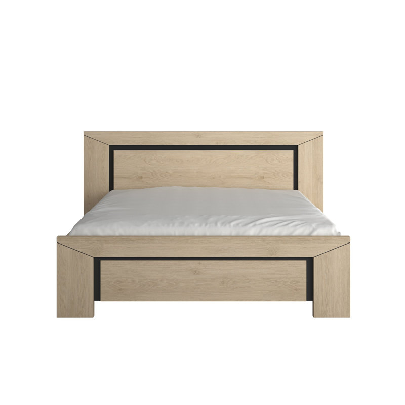Rosenkranz Bed Frame, Natural Chestnut, European Double (140 x 200cm)