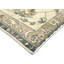 Tapis unique en laine noué à la main beige et gris des années 1960 de 5 pi 1 po x 9 pi