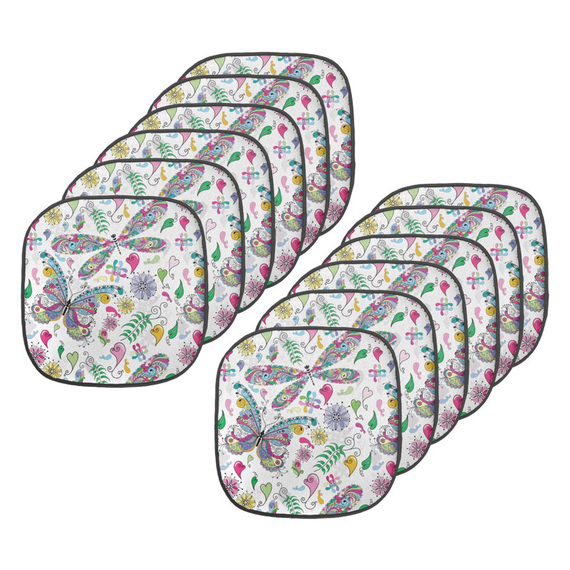 Coussin de siège papillon