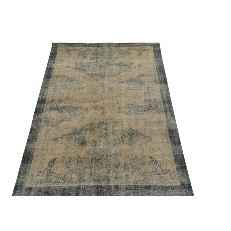 Pasha One-of-a-Kind Rectangle 5'2" X 8'4" Hand Knotted Area Rug
