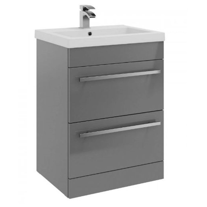 Clifton 600mm Single Bathroom Vanity with Vitreous China Basin