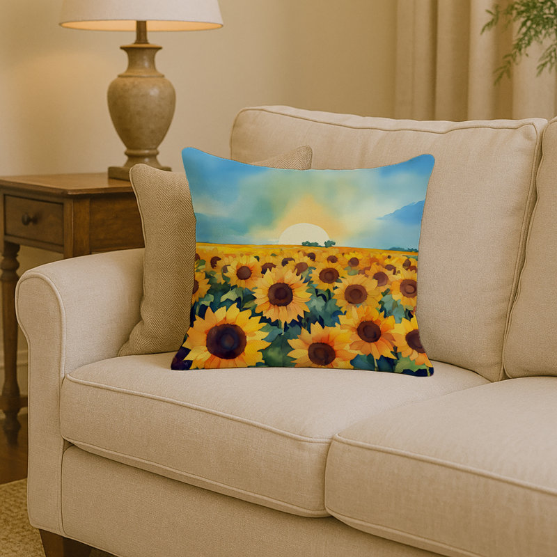 Coussin Kansas, Carré 14 po