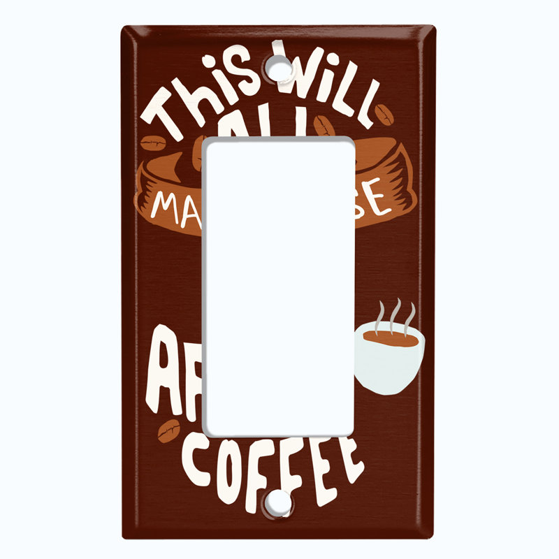 1 - Gang Rocker Standard Wall Plate
