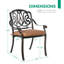 Chaise de salle à manger empilable Cathlene-666825833