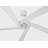  Aspen Coastal Outdoor 70 Ceiling Fan with Threaded Downrod, Matte White ABS blades and Wall Mount Control-2027122147-2027122172