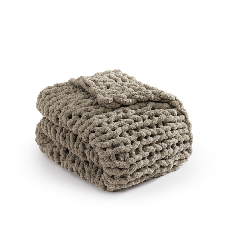 Jeté Chunky, Vert sauge