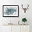 Swimmers Swimming in Abstract - Picture Frame Graphic Art Print on MDF-55728349-55728353