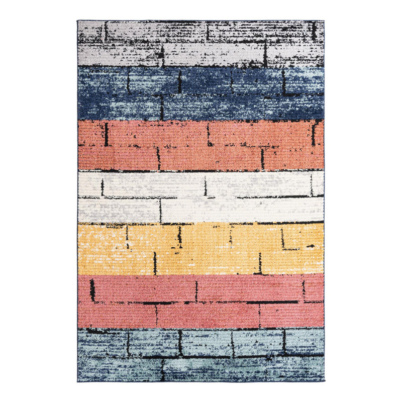 Sophie Geometric Indoor Rug, Rectangle 6' x 9'