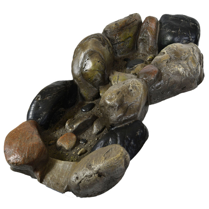 Whitlow Outdoor Weather Resistant Rock Fountain