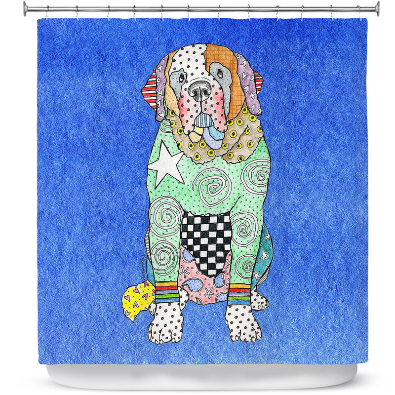 Shower Curtain, Blue