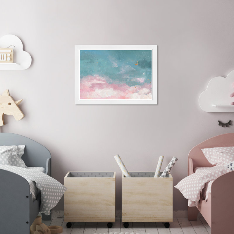 Stream of Clouds, art encadré