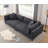 Assel 116'' Corduroy Sofa-334630994