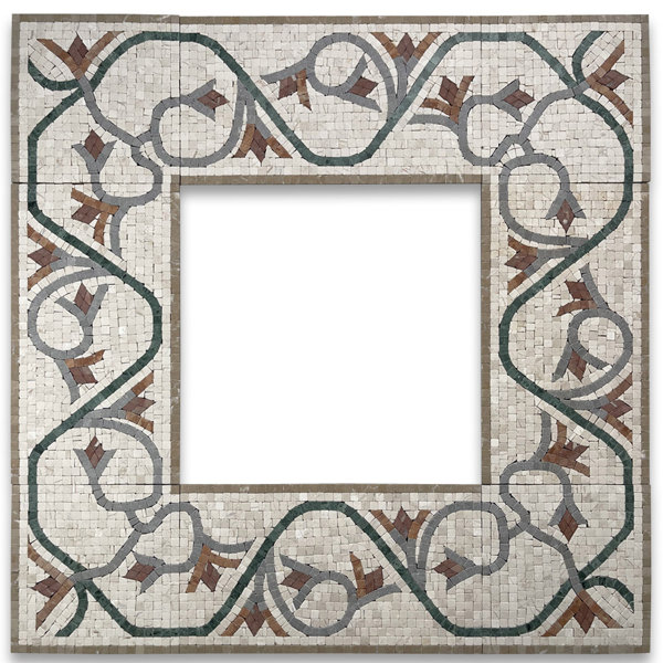 Carina 7.5" x 13.5" Marble Mosaic Wall & Floor Tile