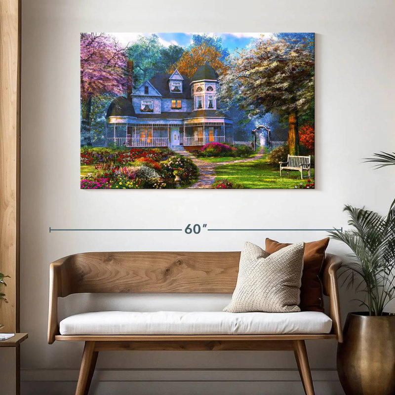 Lilie Victorian Home, H 32 po x l 48 po