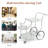 Nishant Metal Bar Cart