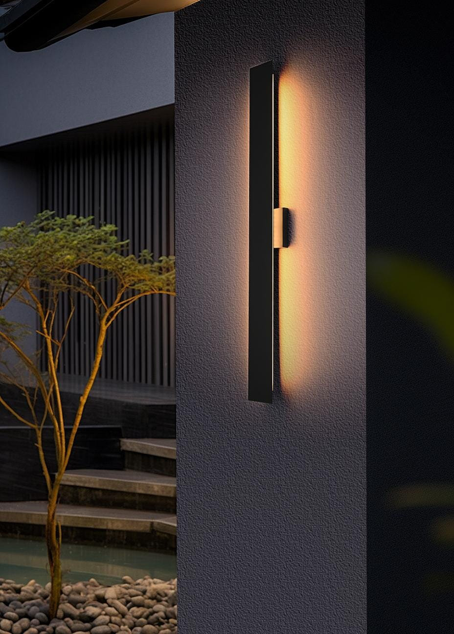 Outdoor Sconce, 40" H x 4.5" W x 2.5" D