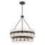 Lustre 5 lumières Bancroft en noir mat-1556498908