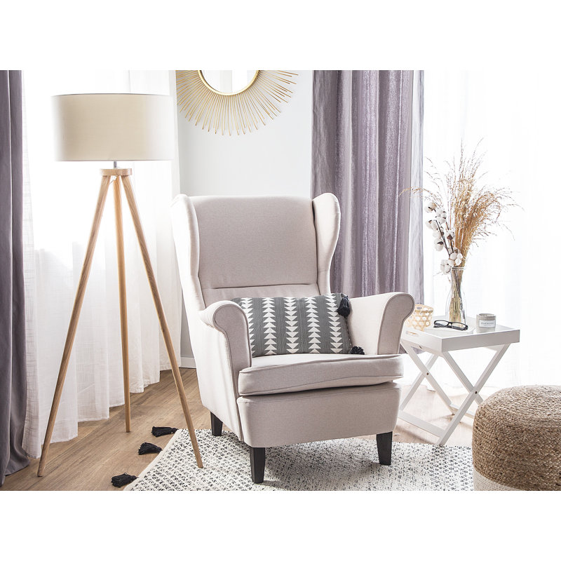 Krystyna Upholstered Wingback Chair