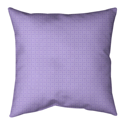 Coussin décoratif en coton Katelyn Elizabeth Doily