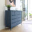 Commode 10 tiroirs Naima - Bleu marine-2090917765-2104125003