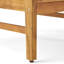 Chaise de patio en bois avec panneaux de lattes élégants, design moderne et élégant de 32,01 lb, poids du produit 27,23 lb-650503704-650503705