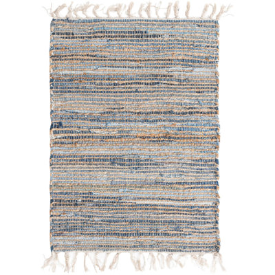 Holly-Rose Cotton Striped Indoor Rug