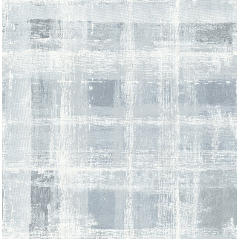 Stuart Blue Peel and Stick Wallpaper
