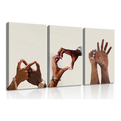 3 Piece Wrapped Canvas Print
