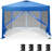 Instant Pop-Up Canopy Tent With Netting, Adjustable Height, Vented Top, And Multiple Side Walls For Outdoor Shade And Insect Protection