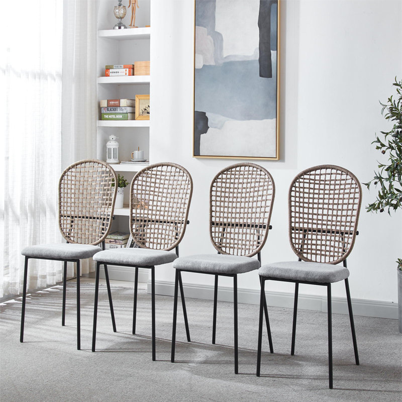 Chaise d'appoint Georgios en gris