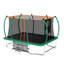 Longue trampoline rectangulaire extérieure pour adultes 8X14FT