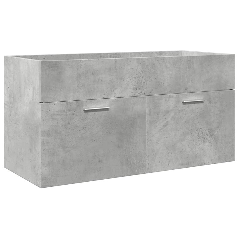 Anaiyah Bathroom Furniture Suite, Concrete Grey