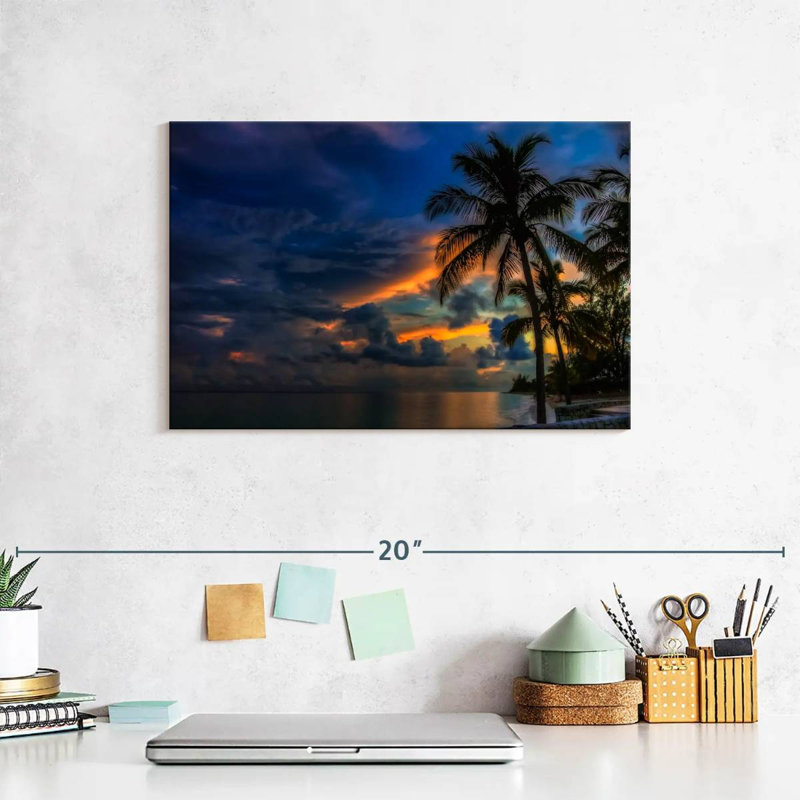 Gillard Bahamas Sunset, 8" H x 12" W
