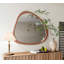Miroir mural asymétrique, grand miroir de taille-89136088