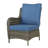 Stevette 5 Pcs Outdoor Seating Group With Cushions and Glass Top Table-964386173-964386175