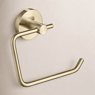 Circular Wall Mount Toilet Paper Holder