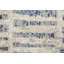 Tapis géométrique nomade, bleu / ivoire Gotay-400290865