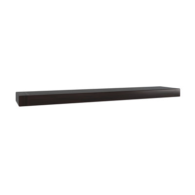 Obi Mocha-Shield Floating Teak Wall Shelf