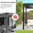 Louver Pergola 10X19ft Aluminum Frame & Louvers