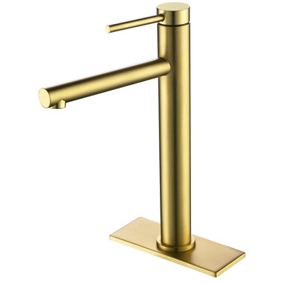 Robinet de lavabo vasque monocommande à fixation sur le comptoir