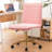 Modern Velvet Office Task Chair, Armless Swivel Computer Desk Chair for Home Office-721150933