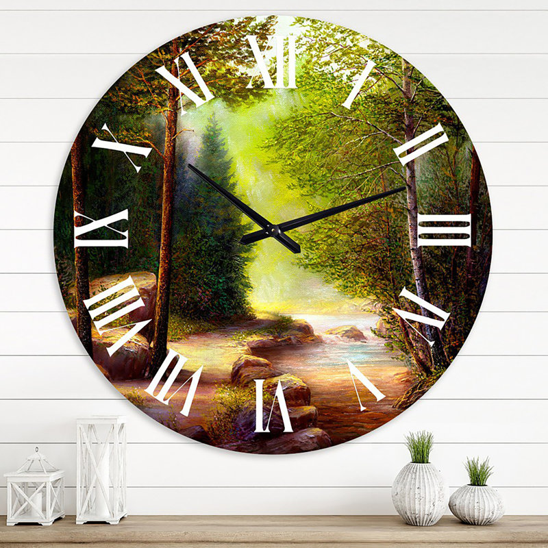 Horloge murale Lake House, Grand
