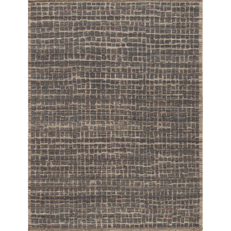 Aurora Collection One-of-a-Kind 8.7 X 11.6 Hand Knotted Area Rug
