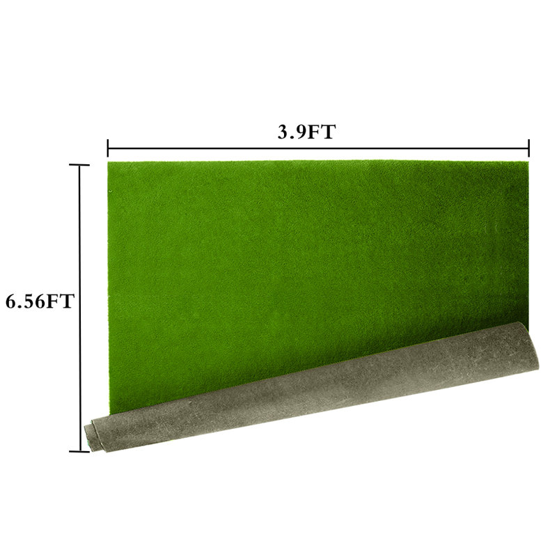 Tapis gazon artificiel, H 0,75 po x l 46,8 po x P 78,72 po