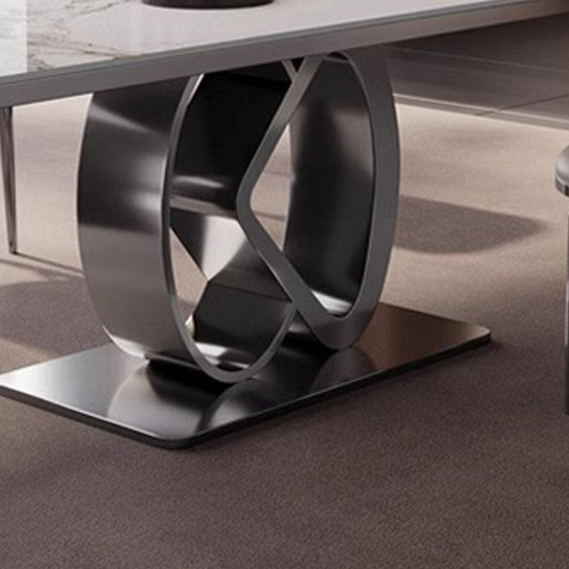 Tables et chaises luxueuses, simples et modernes haut de gamme, H 29,5 po x L 62,9 po x l 35,4 po