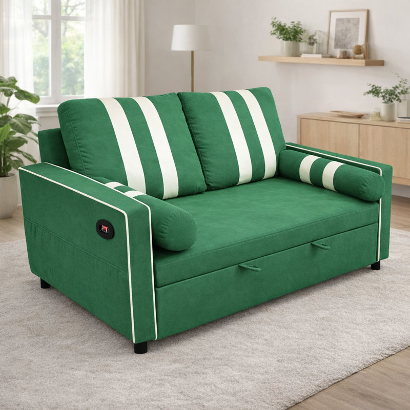 Sectionals, Fabric - Green