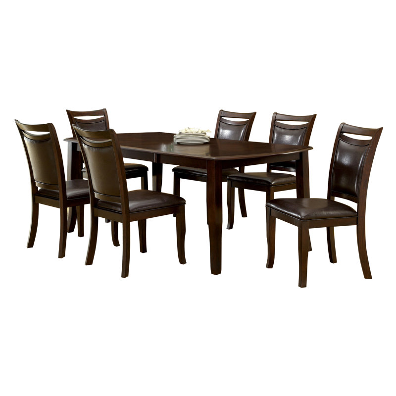 Valer 7 - Piece Pine Dining Set